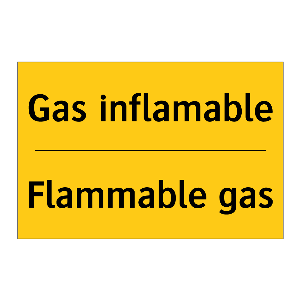Gas inflamable - Flammable gas