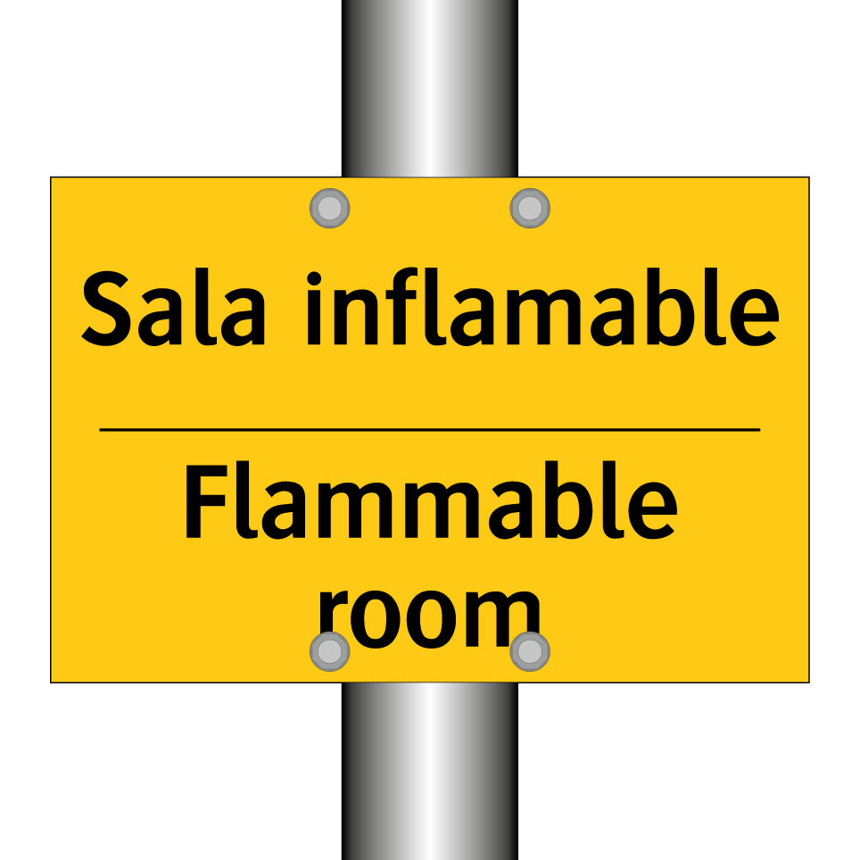 Sala inflamable - Flammable room
