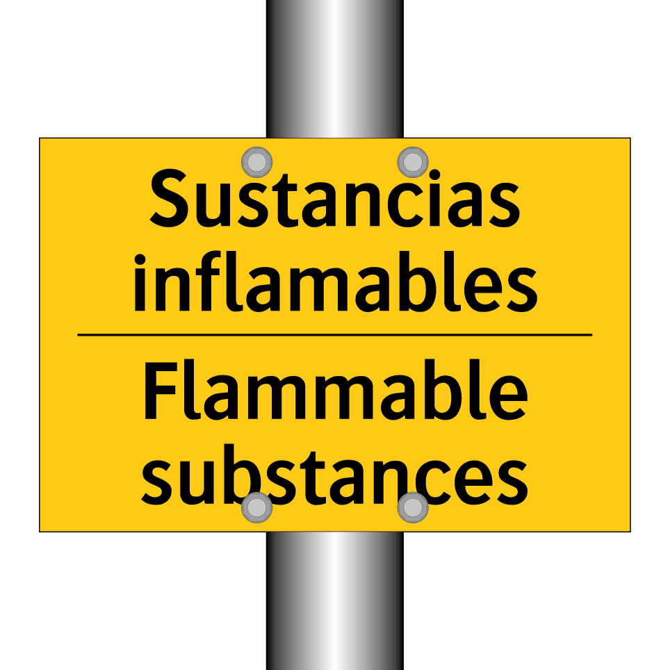 Sustancias inflamables - Flammable substances