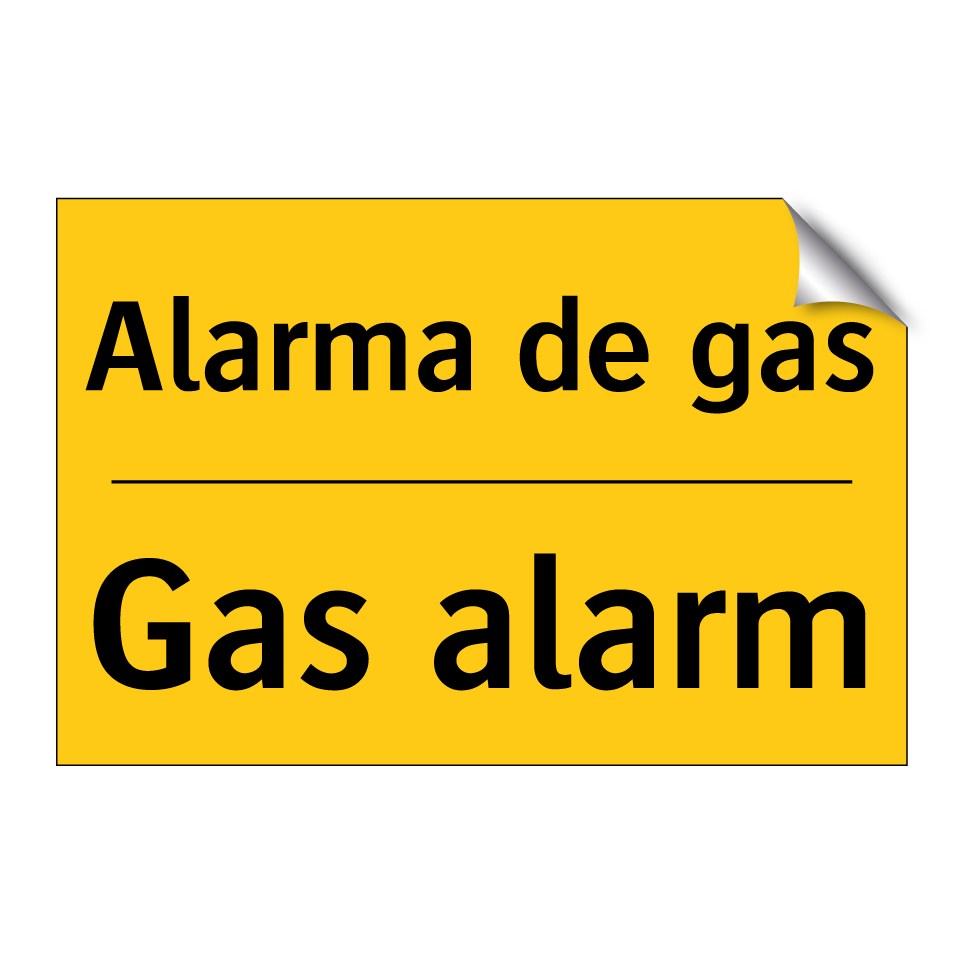 Alarma de gas - Gas alarm