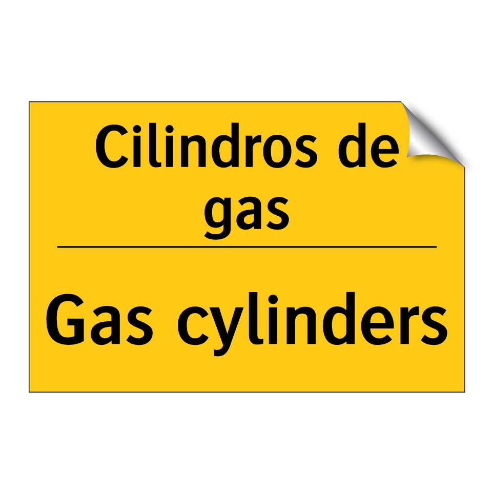 Cilindros de gas - Gas cylinders