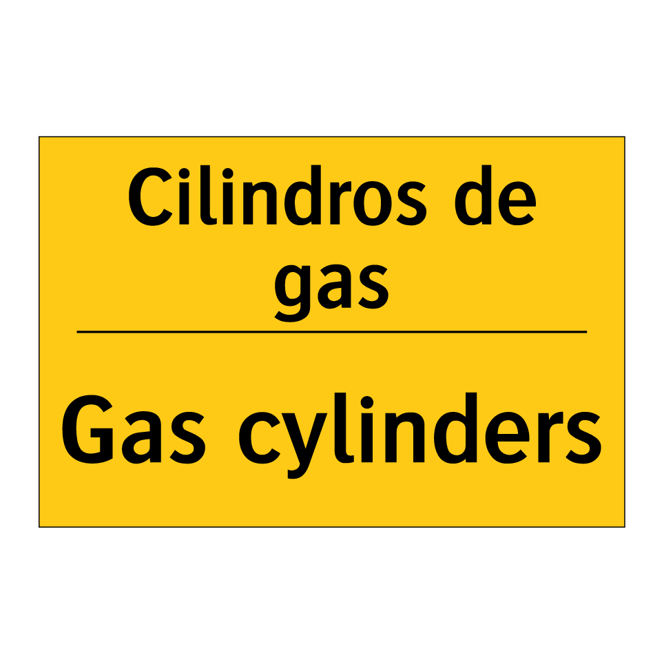 Cilindros de gas - Gas cylinders