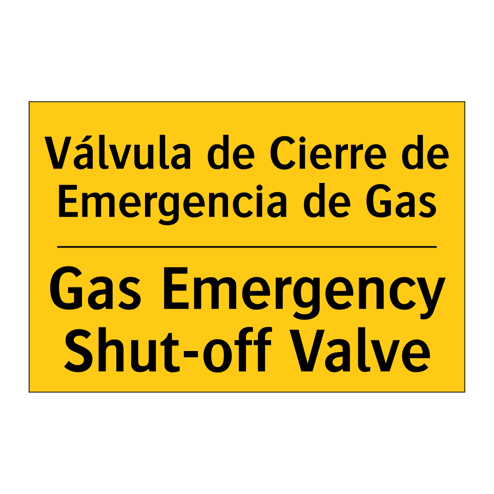 Válvula de Cierre de Emergencia de Gas - Gas Emergency Shut-off Valve