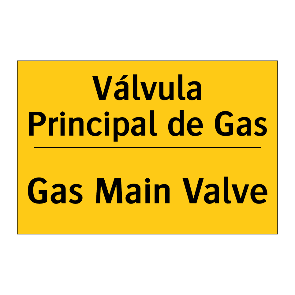 Válvula Principal de Gas - Gas Main Valve