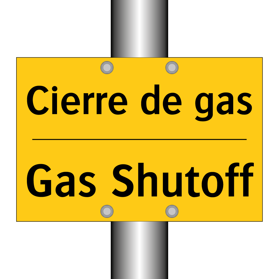Cierre de gas - Gas Shutoff