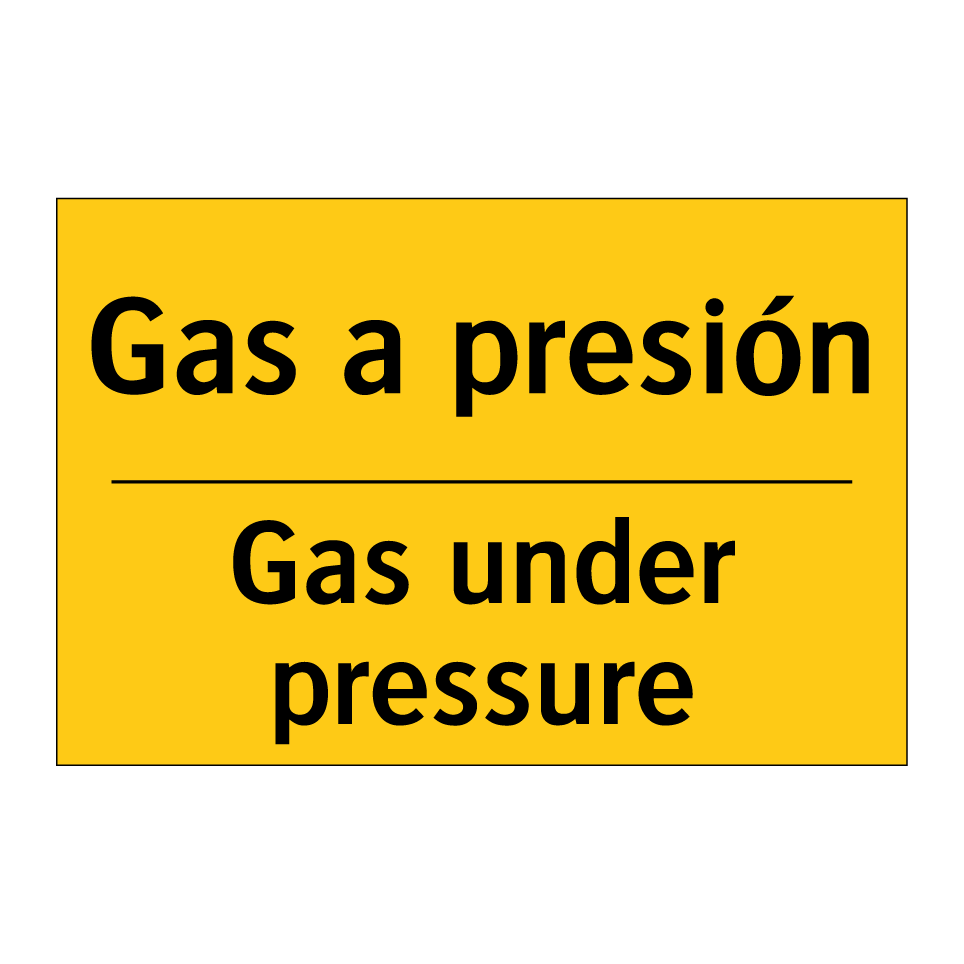 Gas a presión - Gas under pressure