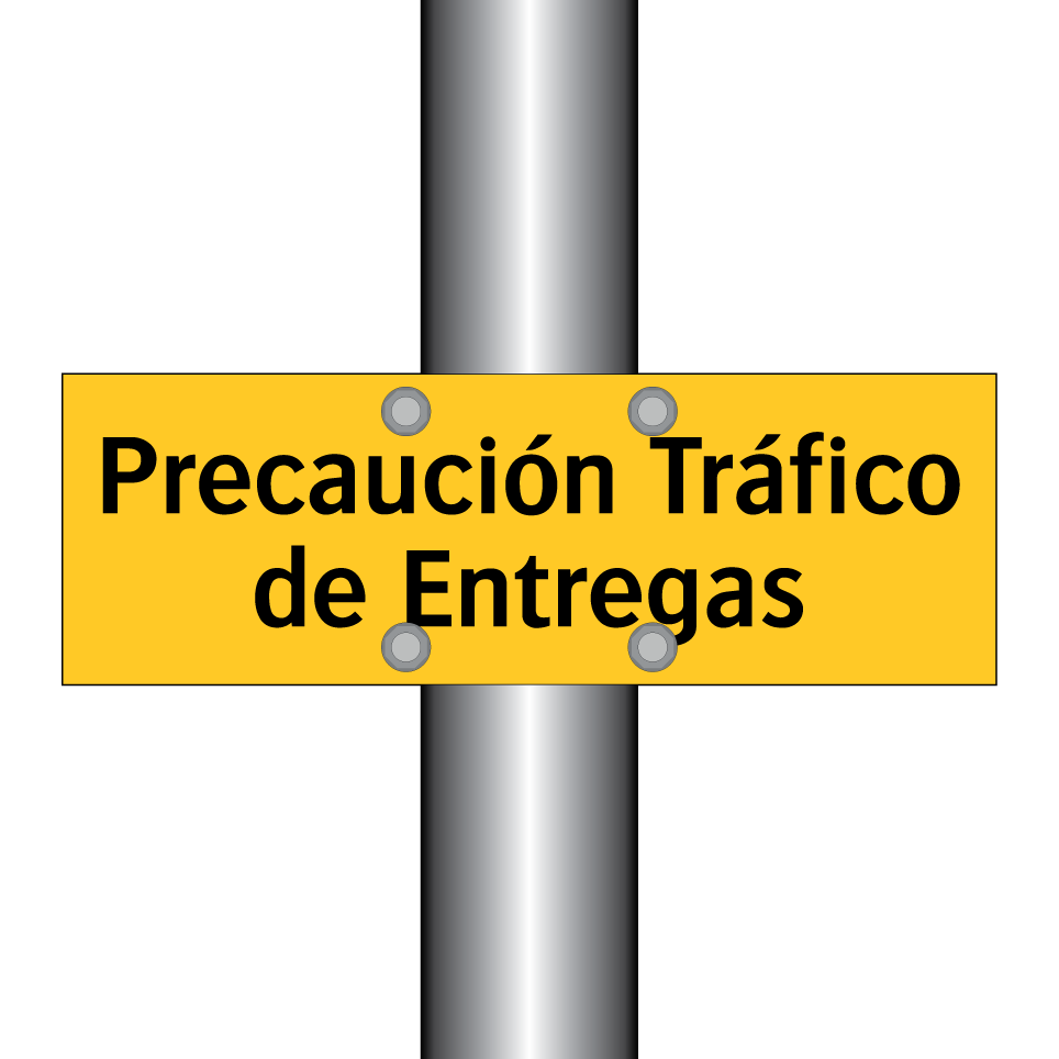 Precaución Tráfico de Entregas