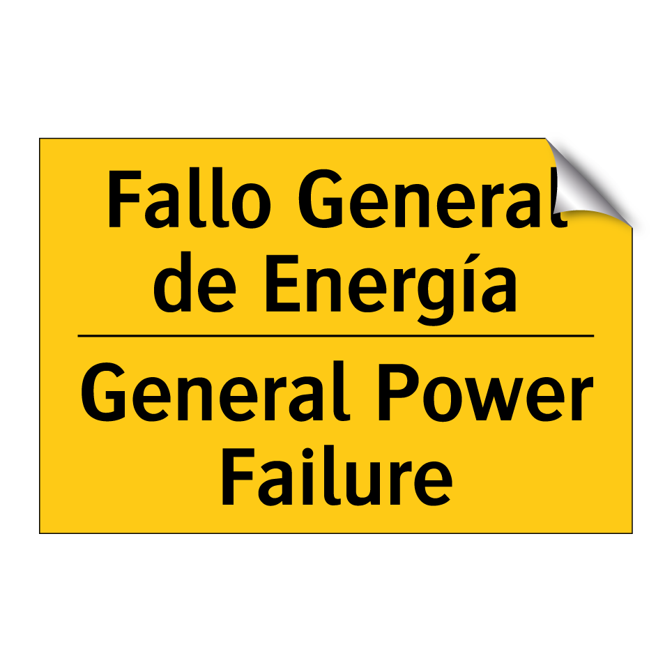 Fallo General de Energía - General Power Failure
