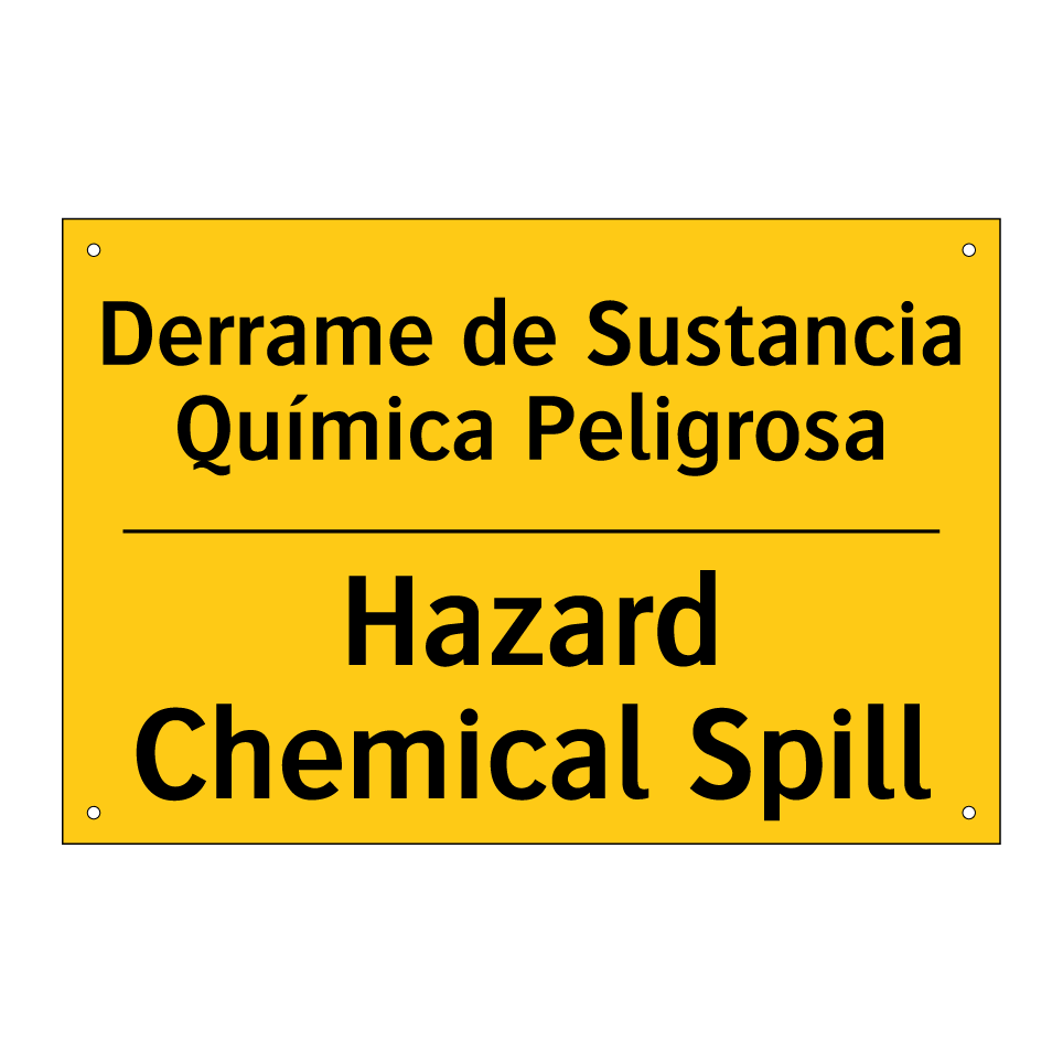Derrame de Sustancia Química Peligrosa - Hazard Chemical Spill
