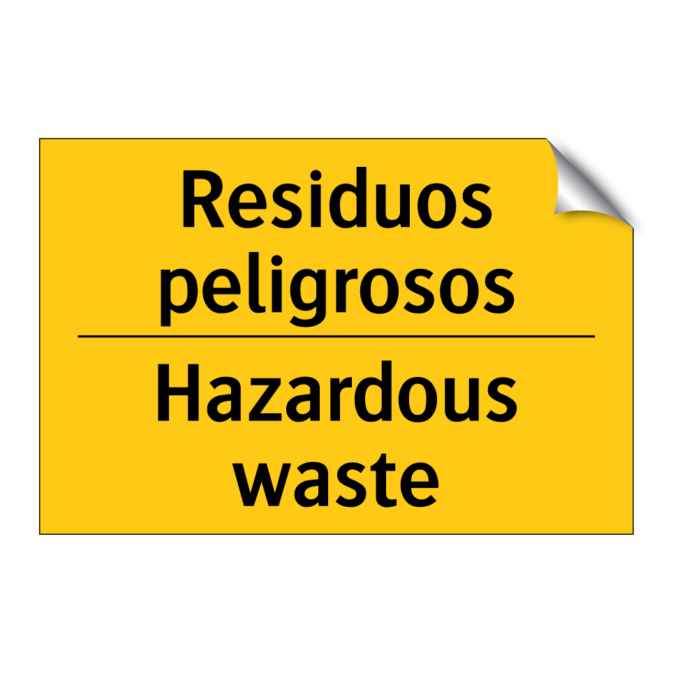 Residuos peligrosos - Hazardous waste