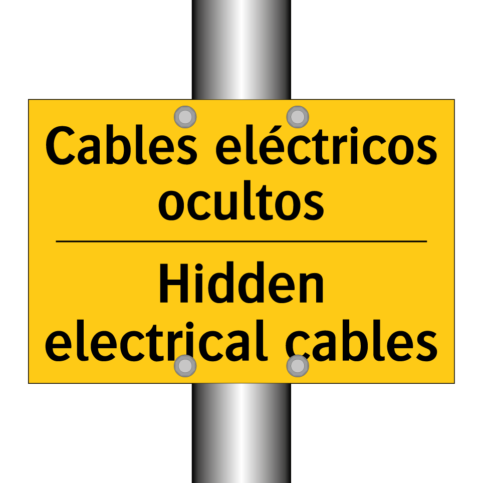 Cables eléctricos ocultos - Hidden electrical cables