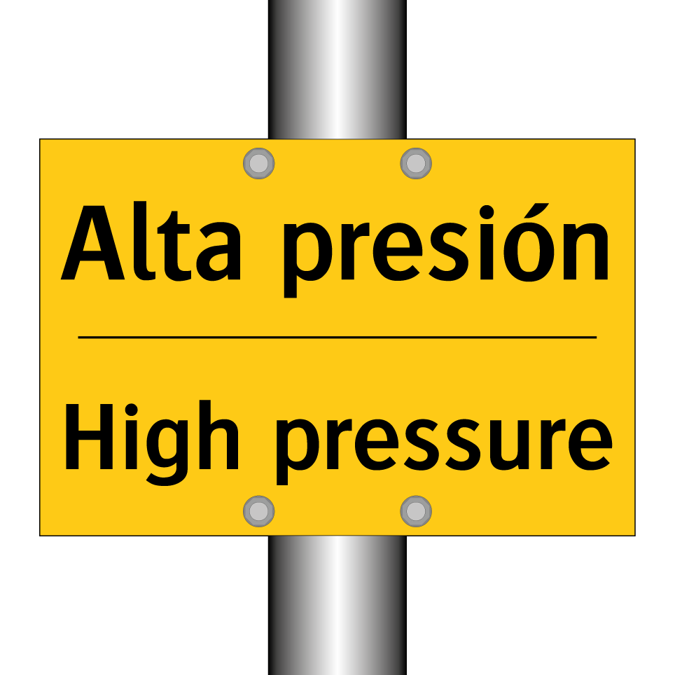 Alta presión - High pressure