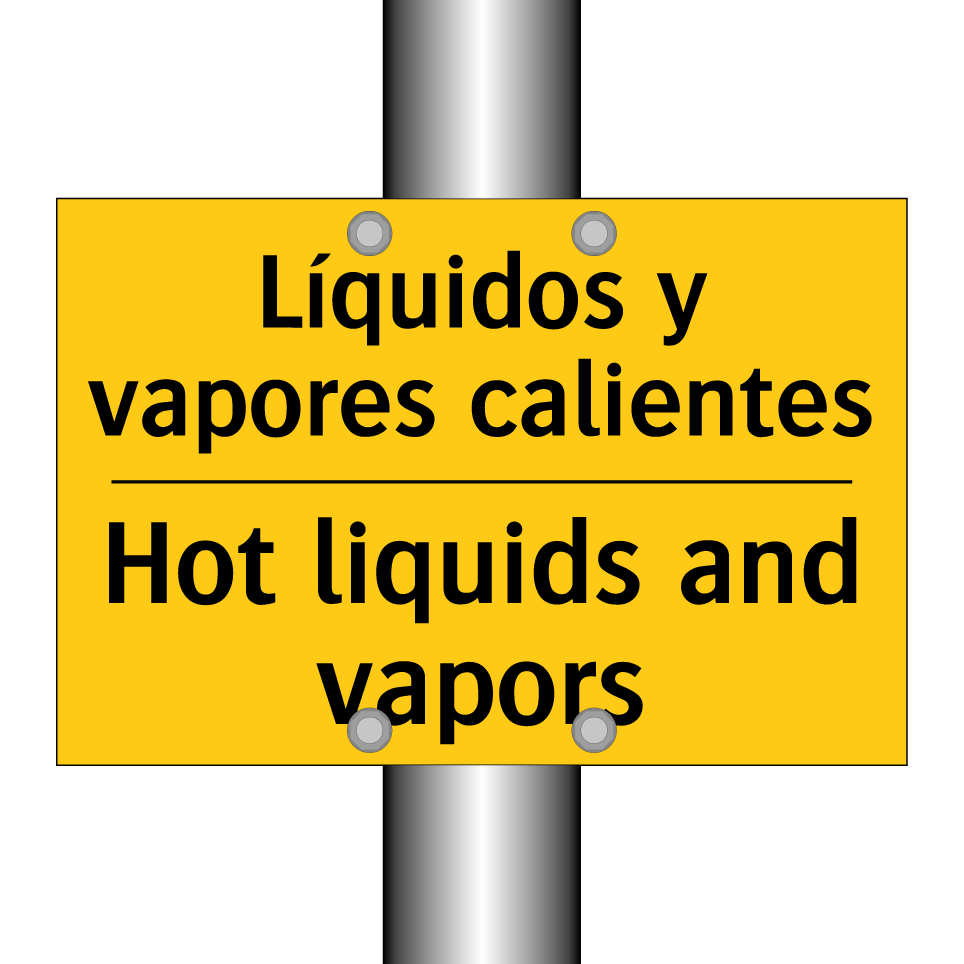 Líquidos y vapores calientes - Hot liquids and vapors