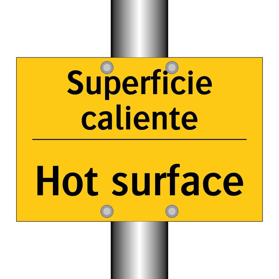 Superficie caliente - Hot surface