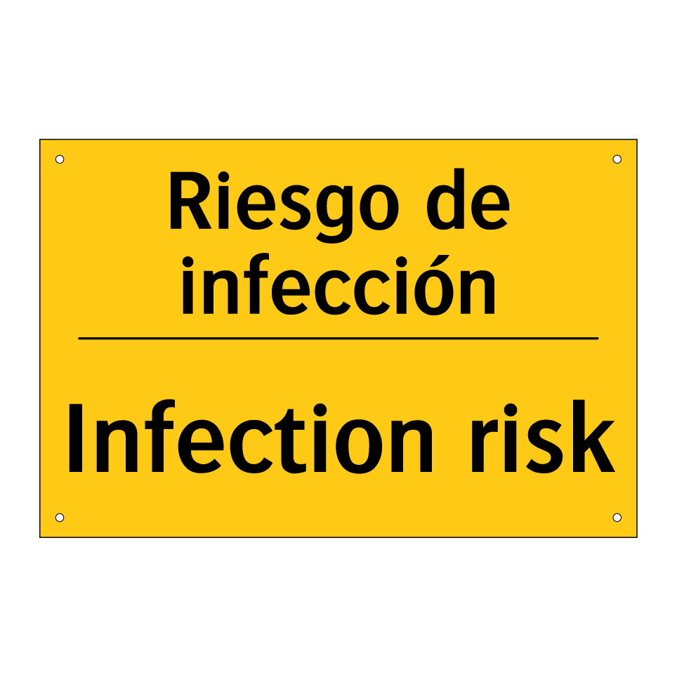 Riesgo de infección - Infection risk