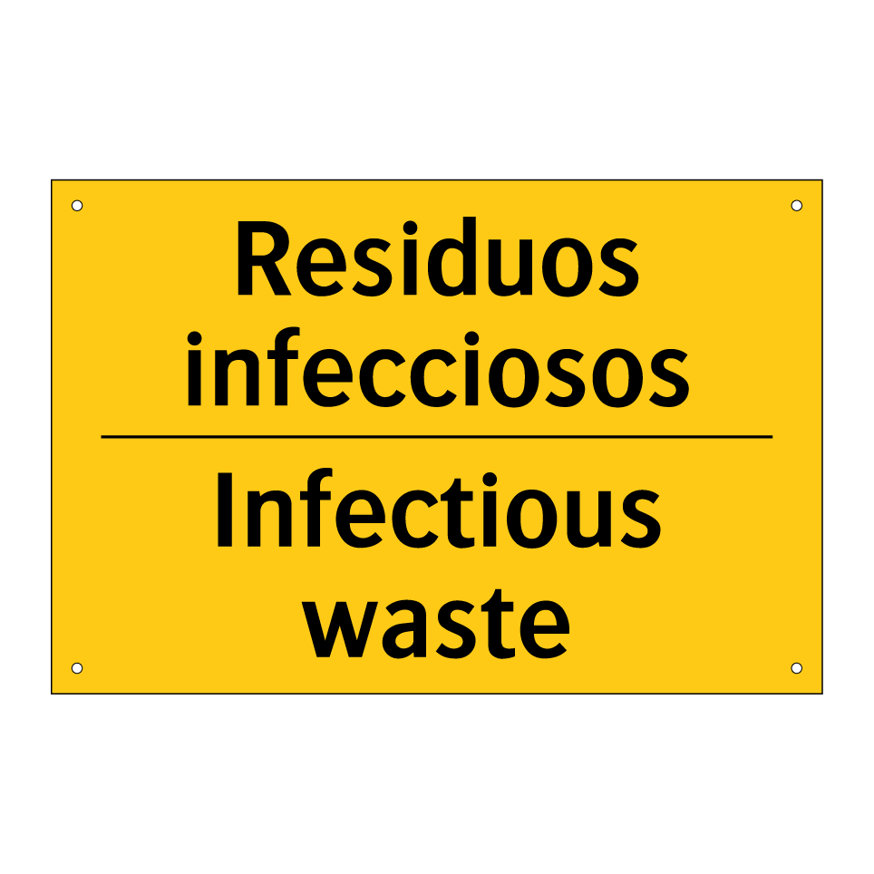 Residuos infecciosos - Infectious waste