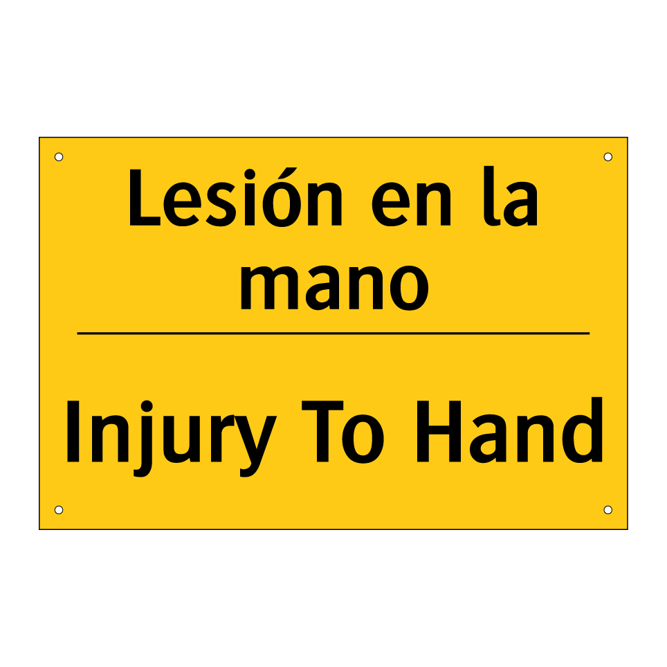 Lesión en la mano - Injury To Hand