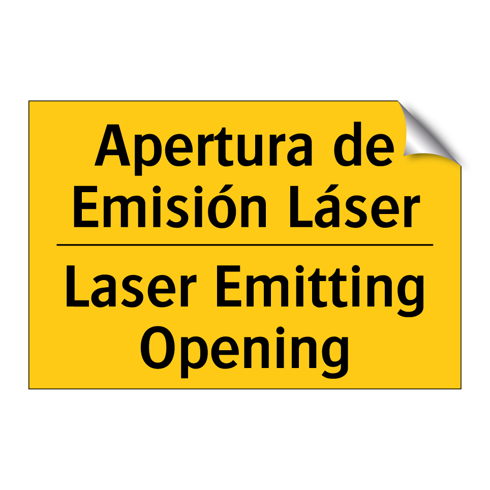 Apertura de Emisión Láser - Laser Emitting Opening