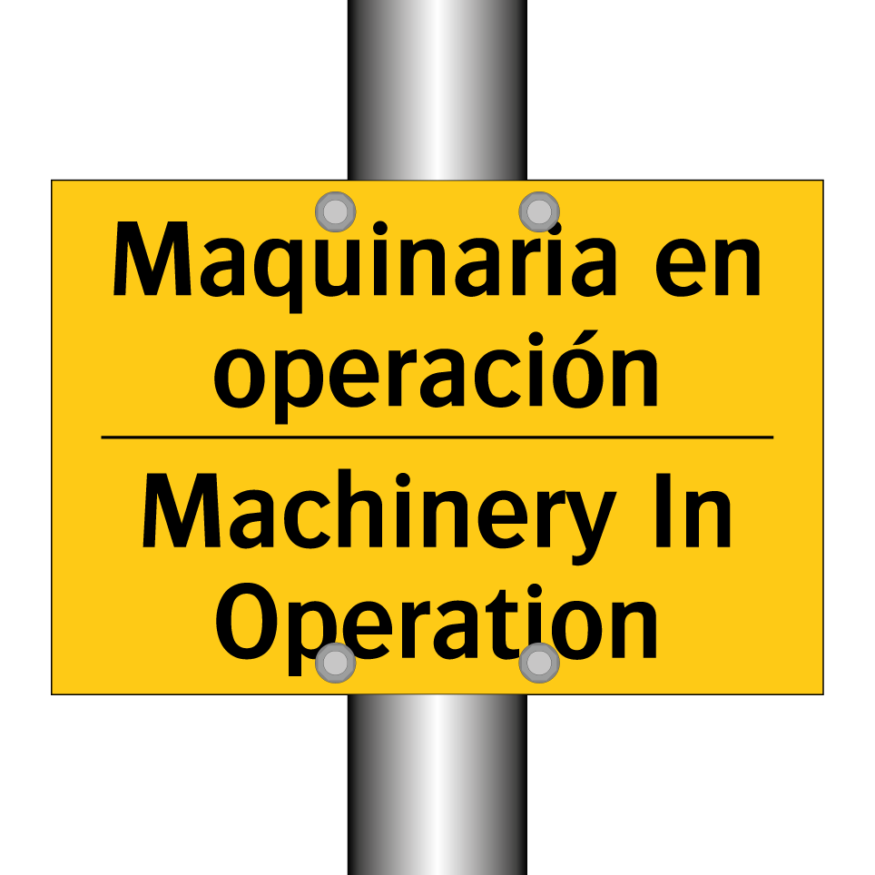 Maquinaria en operación - Machinery In Operation