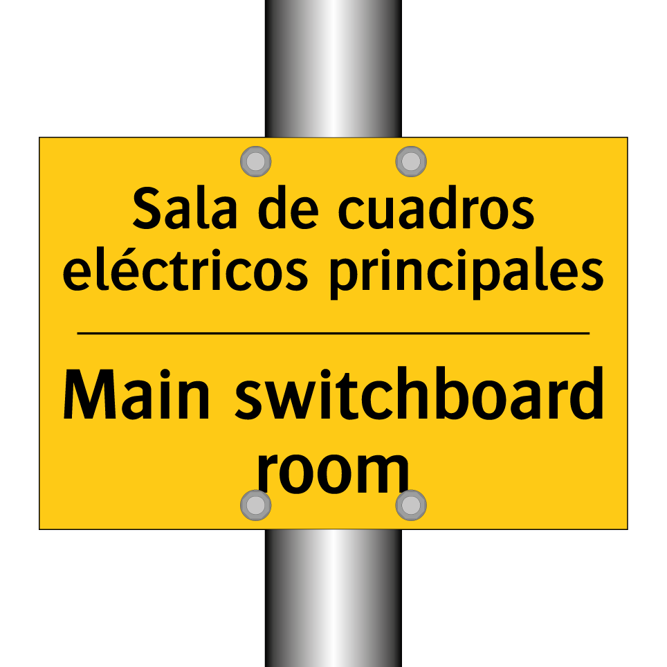 Sala de cuadros eléctricos principales - Main switchboard room