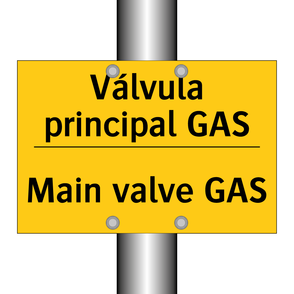 Válvula principal GAS - Main valve GAS