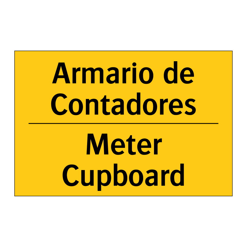Armario de Contadores - Meter Cupboard