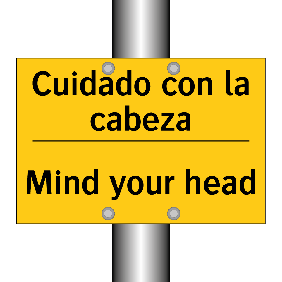 Cuidado con la cabeza - Mind your head