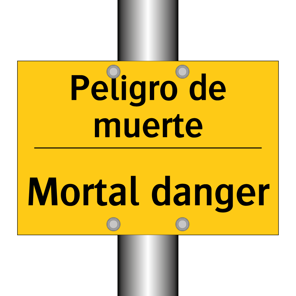 Peligro de muerte - Mortal danger
