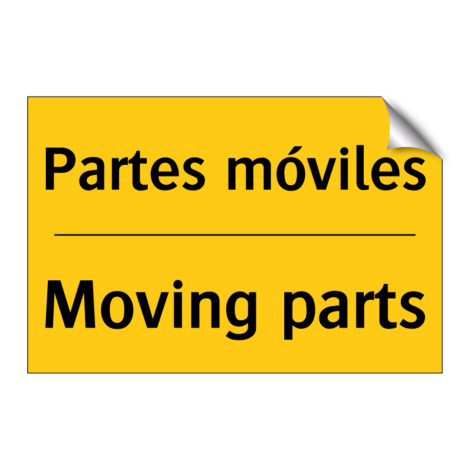 Partes móviles - Moving parts