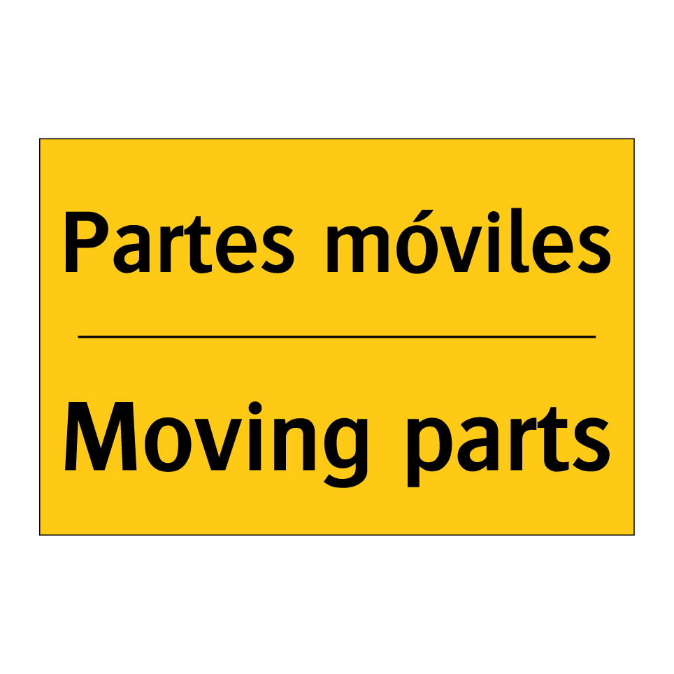 Partes móviles - Moving parts