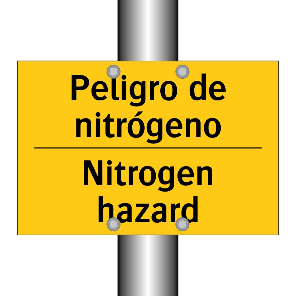 Peligro de nitrógeno - Nitrogen hazard