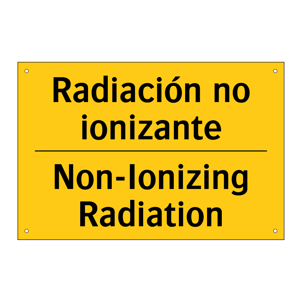 Radiación no ionizante - Non-Ionizing Radiation