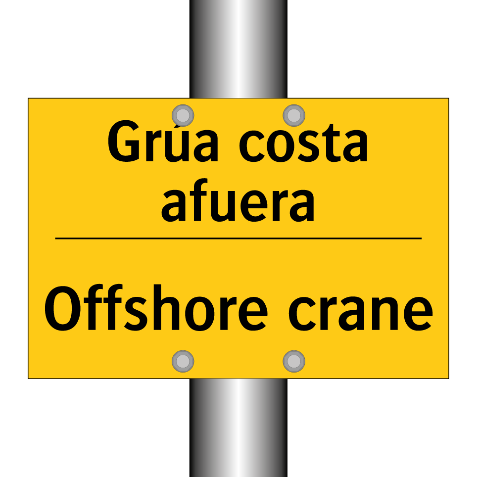 Grúa costa afuera - Offshore crane