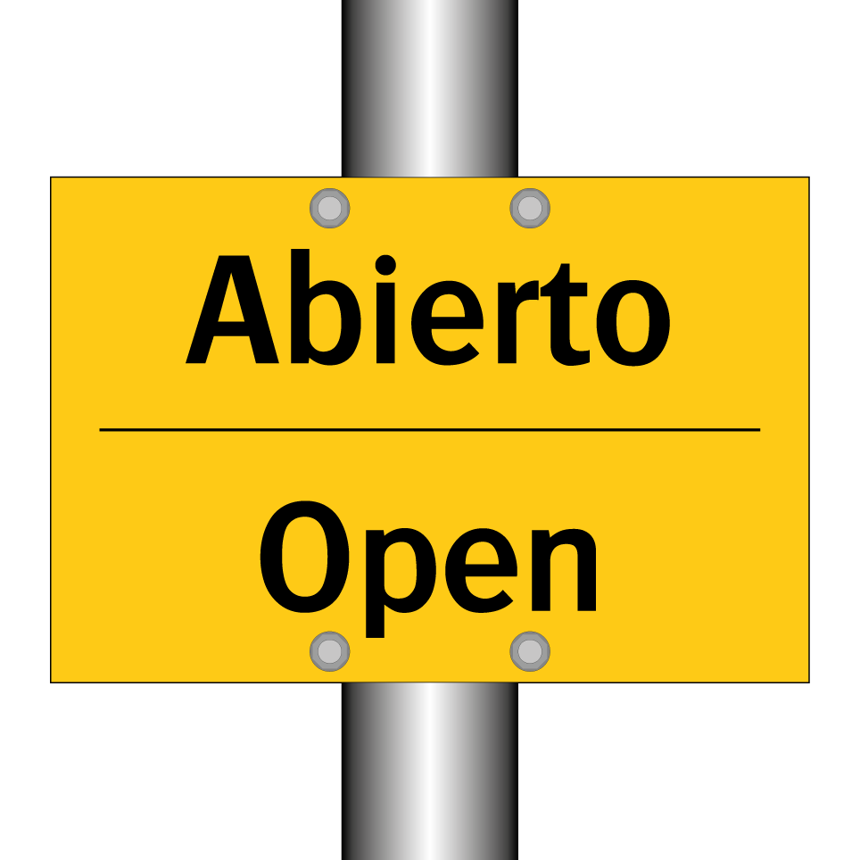 Abierto - Open