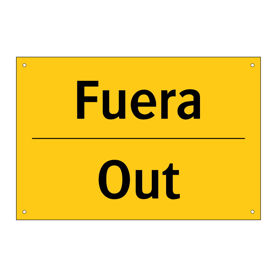 Fuera - Out