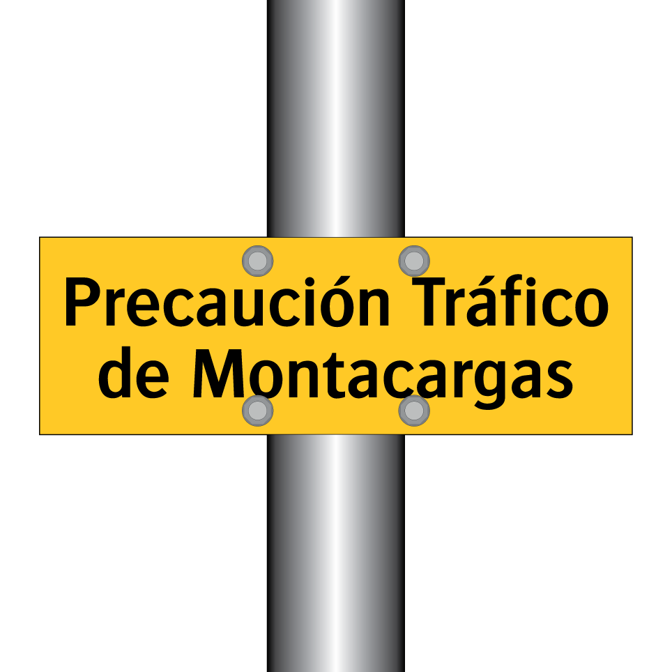 Precaución Tráfico de Montacargas