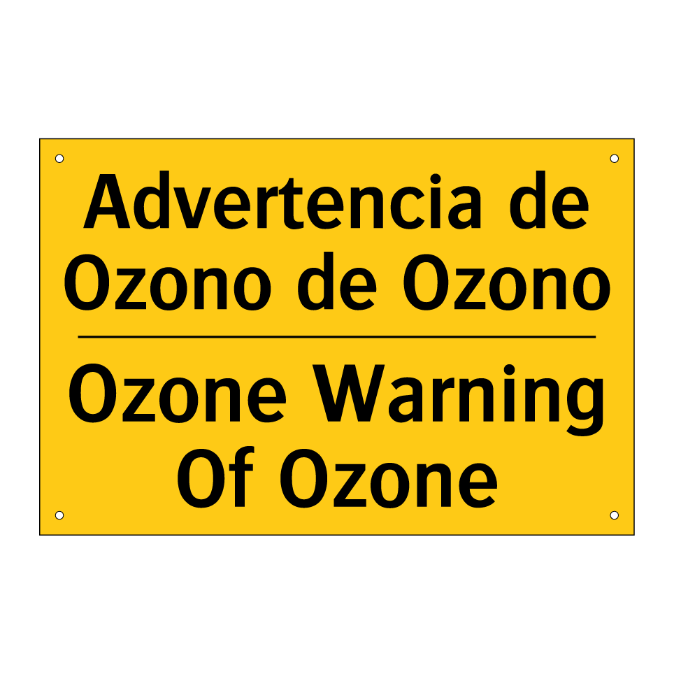 Advertencia de Ozono de Ozono - Ozone Warning Of Ozone