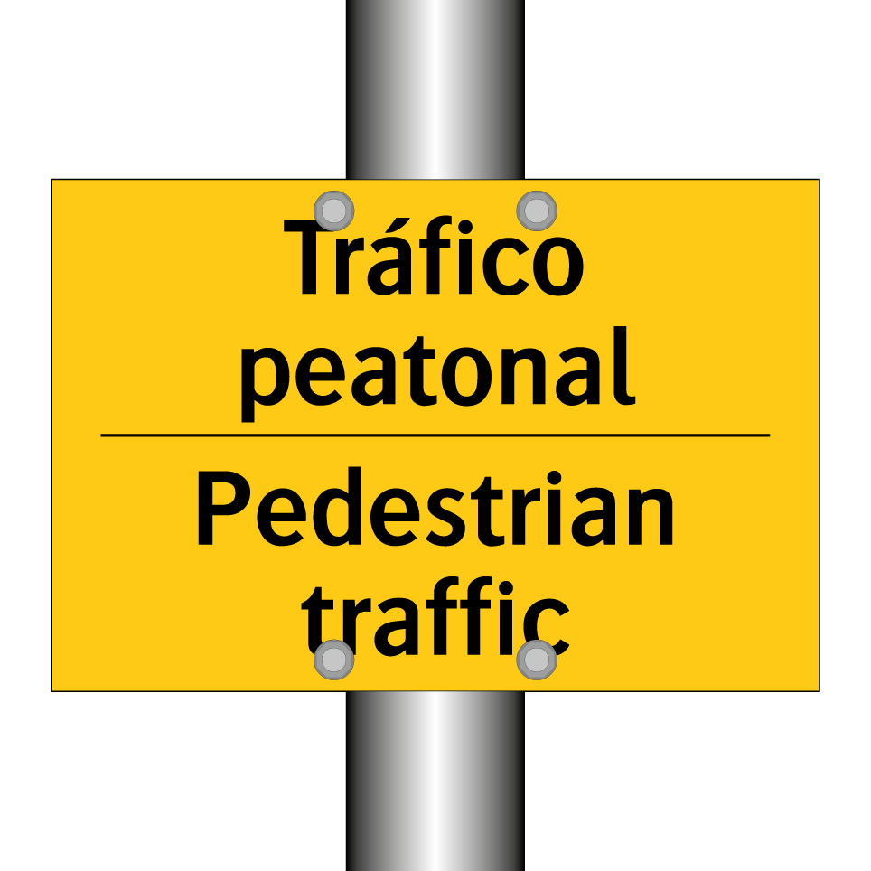 Tráfico peatonal - Pedestrian traffic