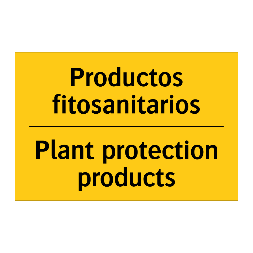 Productos fitosanitarios - Plant protection products
