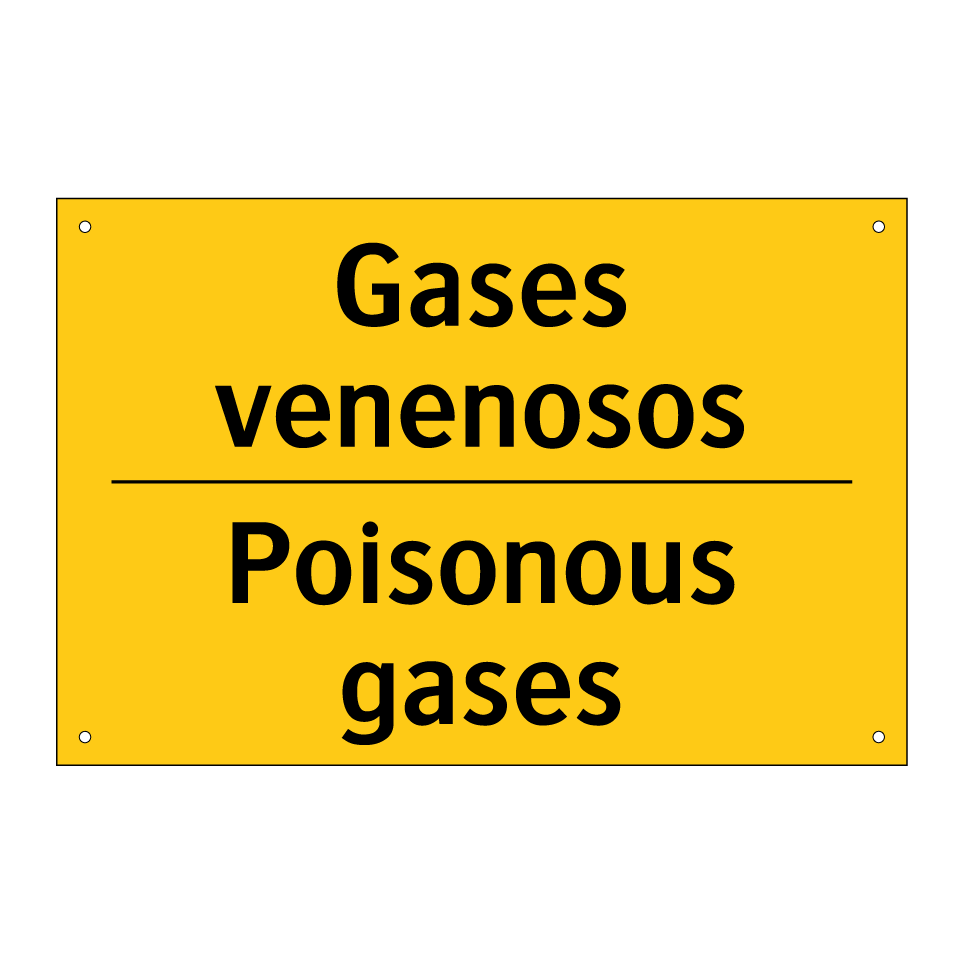 Gases venenosos - Poisonous gases