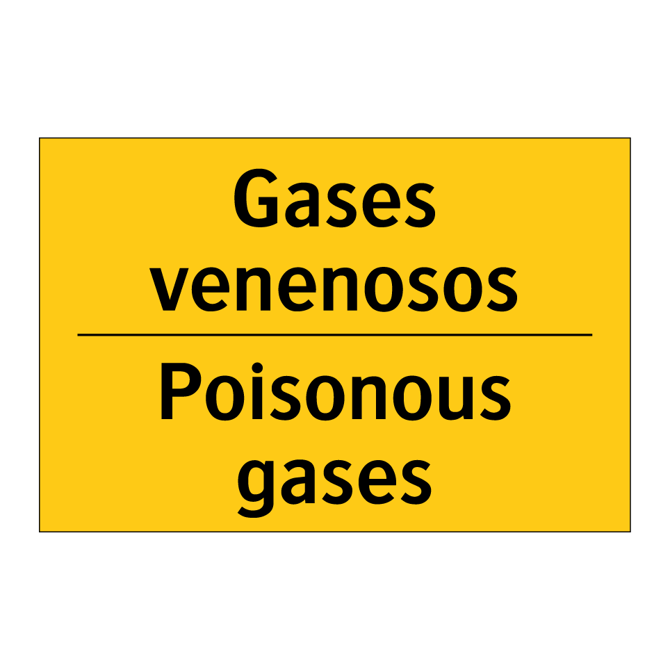Gases venenosos - Poisonous gases