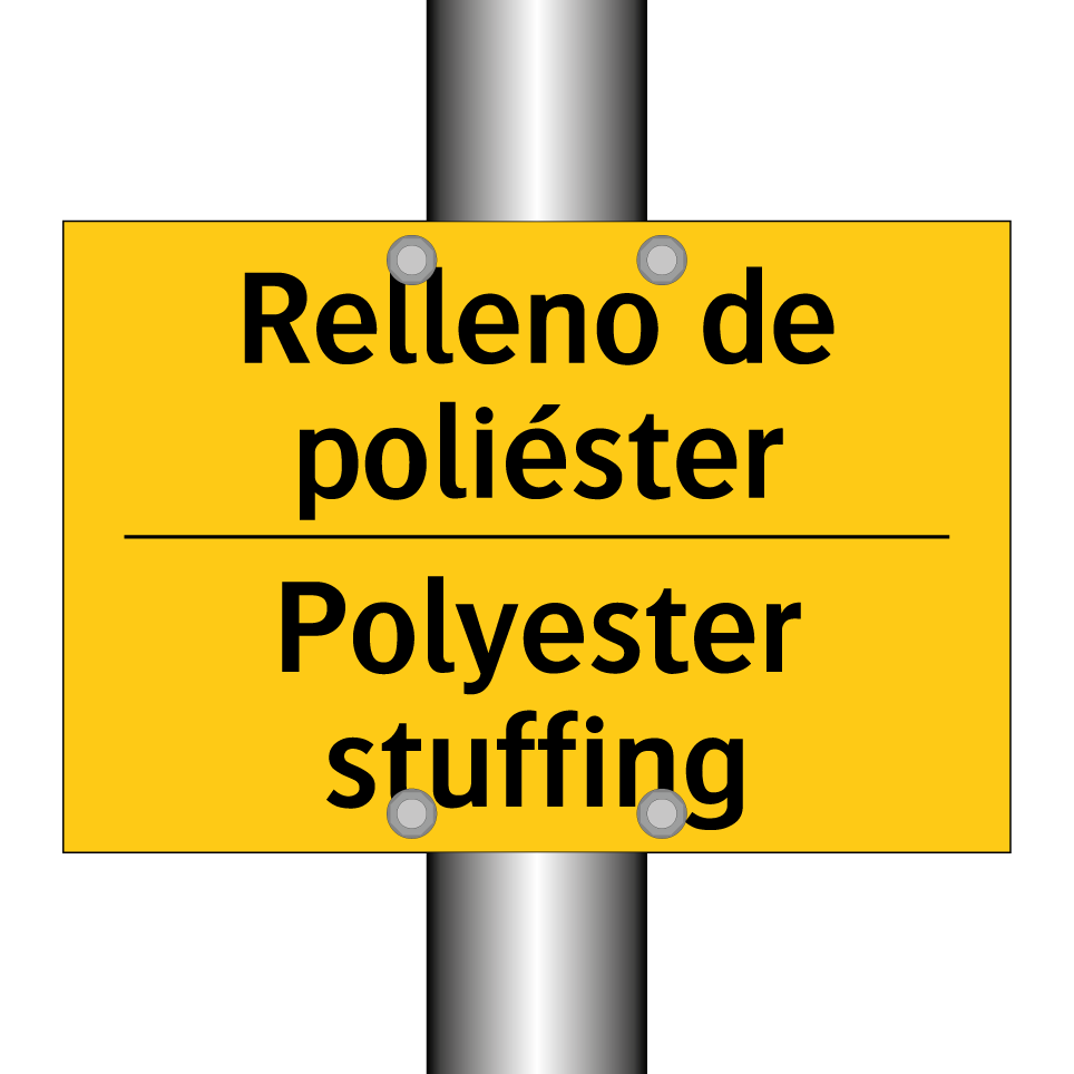 Relleno de poliéster - Polyester stuffing