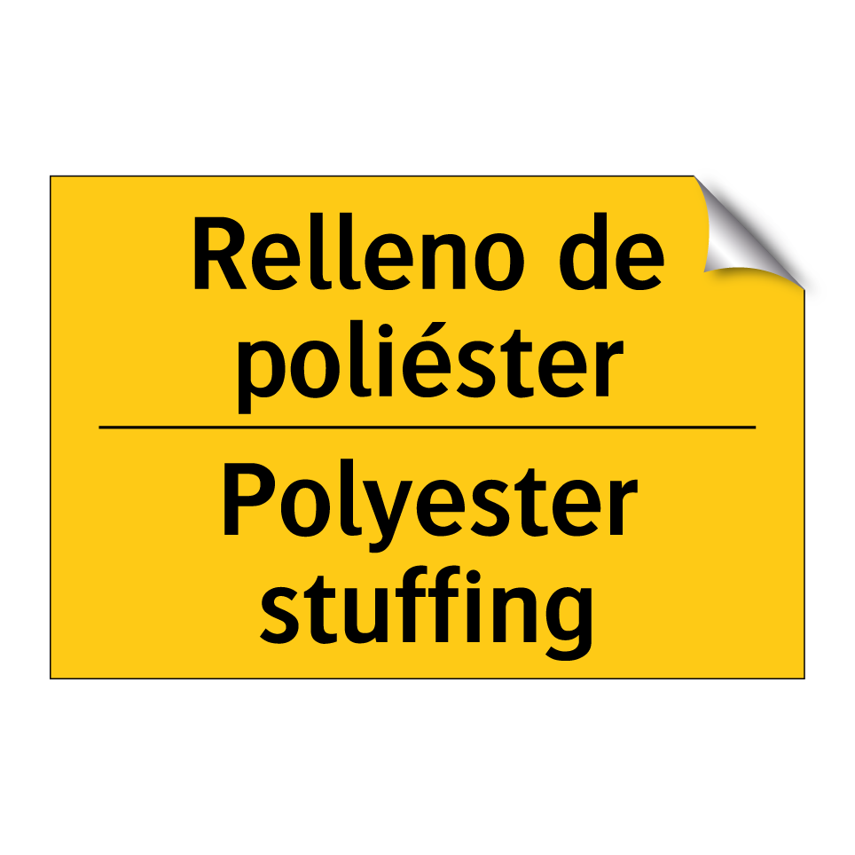 Relleno de poliéster - Polyester stuffing
