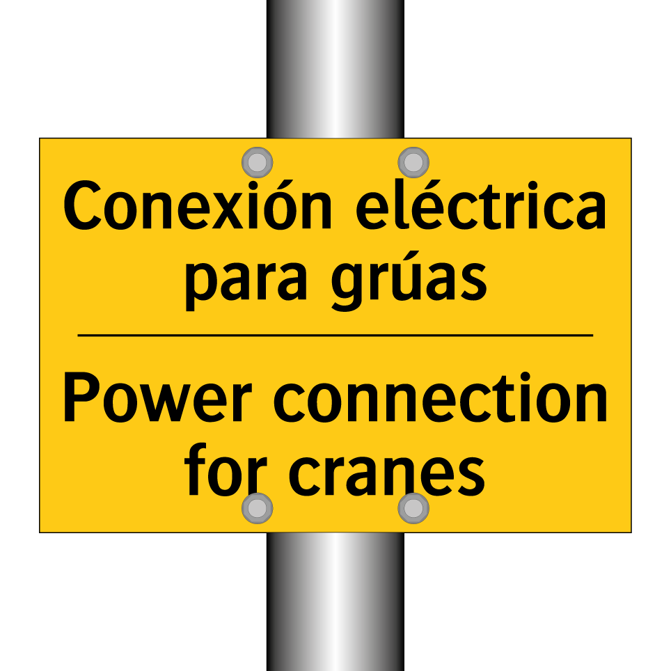 Conexión eléctrica para grúas - Power connection for cranes