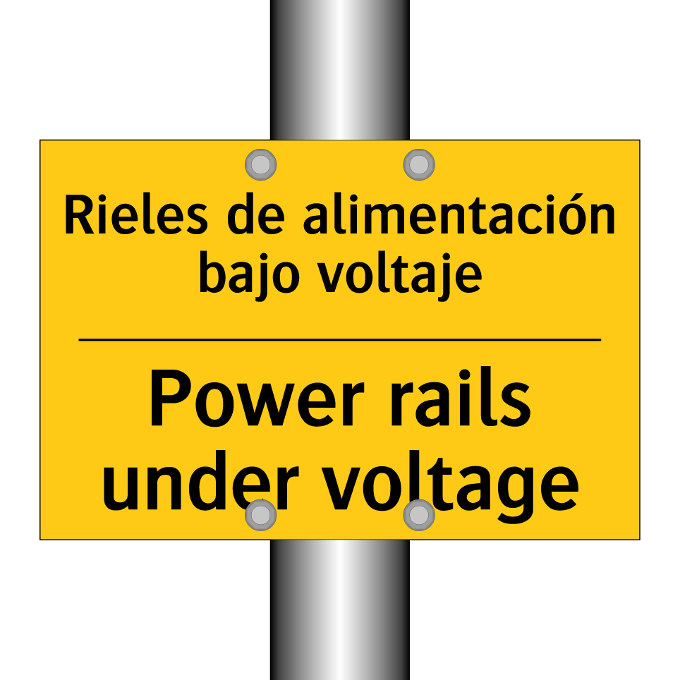 Rieles de alimentación bajo voltaje - Power rails under voltage