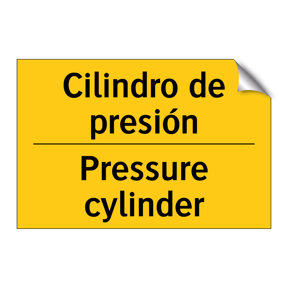 Cilindro de presión - Pressure cylinder
