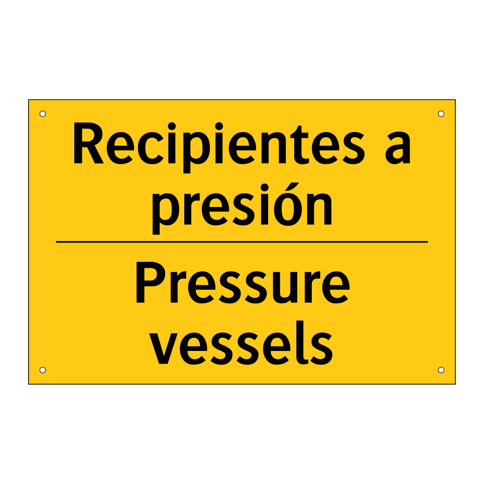 Recipientes a presión - Pressure vessels