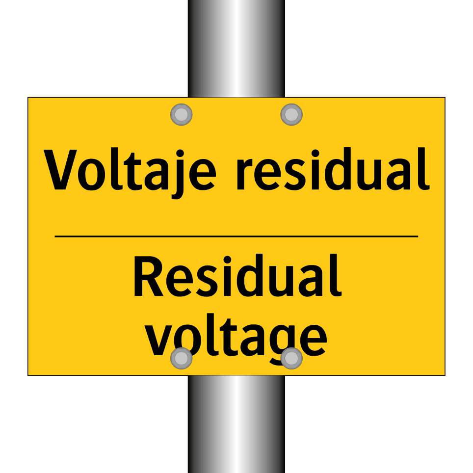 Voltaje residual - Residual voltage