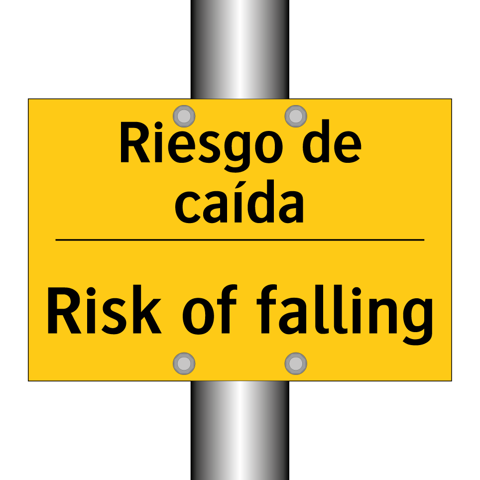 Riesgo de caída - Risk of falling