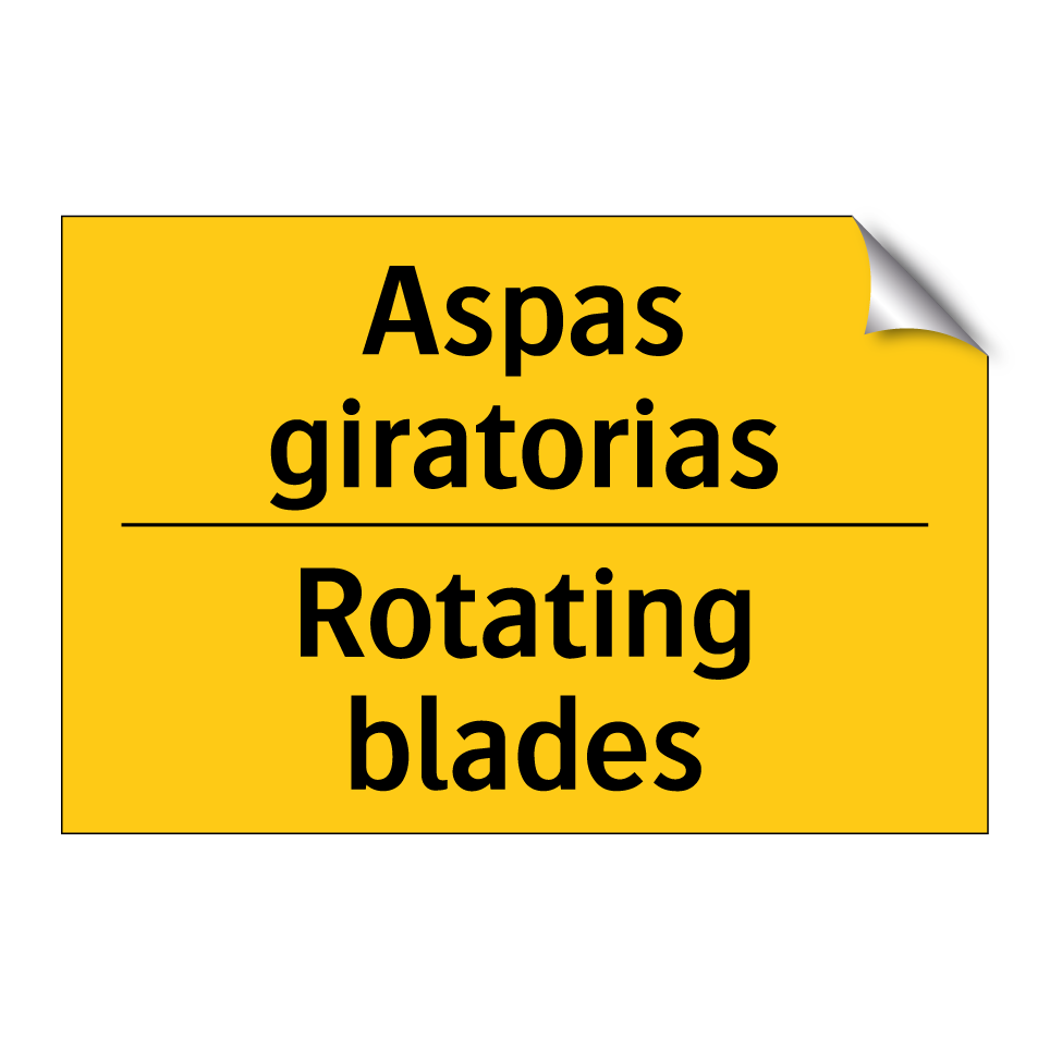 Aspas giratorias - Rotating blades